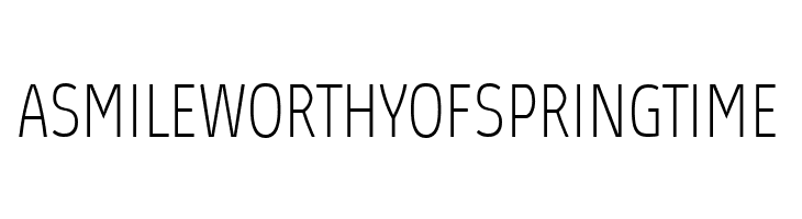 Absolut Condensed Reduced Thin  Free Fonts Download