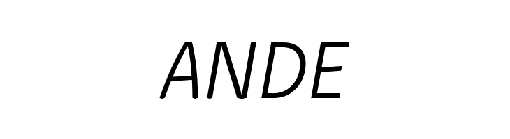 Absolut Reduced Light Italic  Free Fonts Download