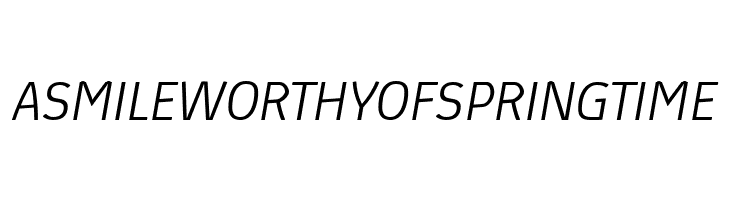 Absolut Reduced Light Italic  Free Fonts Download