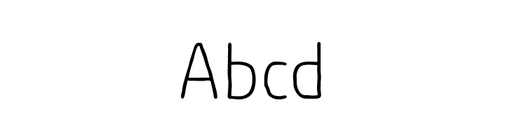 AbsolutSketchRed-Thin  Free Fonts Download