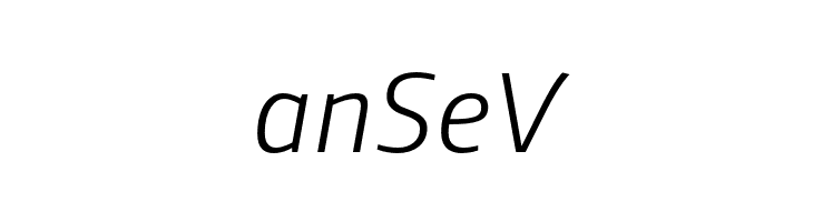 AugustSansRed-46LightIta  Free Fonts Download