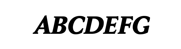 Faber Serif Reduced 86 Schwer Kurs  Free Fonts Download