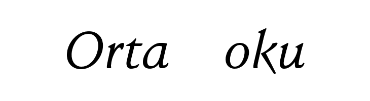 Faber Serif Reduced 56 Kursiv  Free Fonts Download