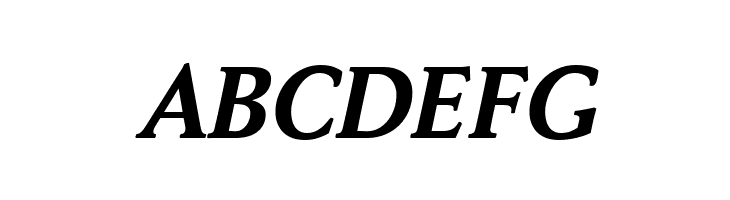 Faber Serif Reduced 76 Halbfett Kur  Free Fonts Download