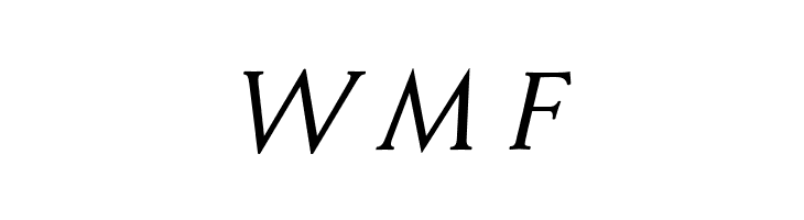 FaberSerifReduced-56Kursiv  Free Fonts Download