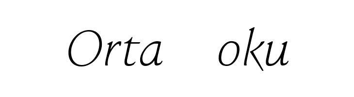 Faber Serif Reduced 46 Leicht Kurs  Free Fonts Download