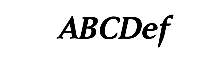 FaberSerifReduced-76HalbfettKurs  Free Fonts Download