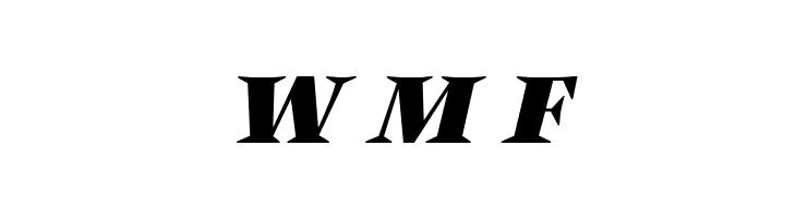 Auxerre 86 Black Italic reduced  Free Fonts Download