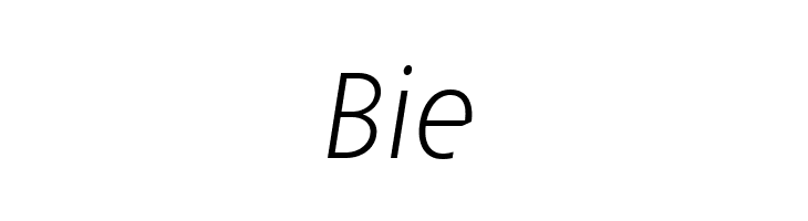 Josef Reduced ExtraLight Italic  Free Fonts Download