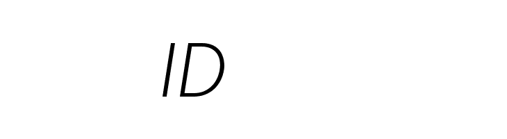 Josef Reduced ExtraLight Italic  Free Fonts Download