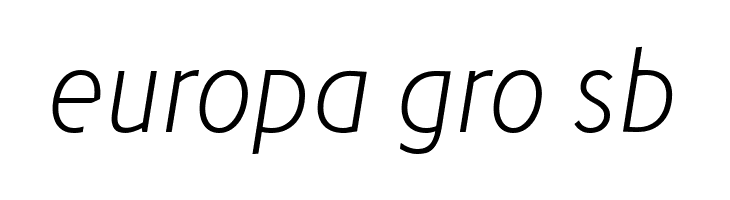 Josef Reduced ExtraLight Italic  Free Fonts Download