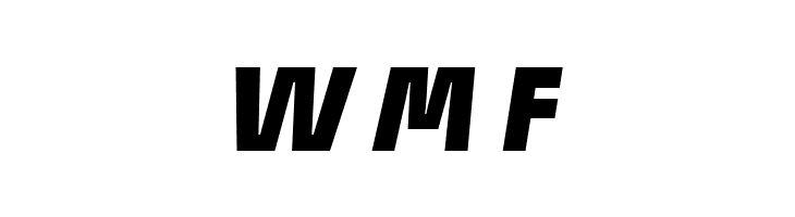 Josef Reduced Black Italic  Free Fonts Download