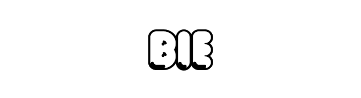 Boule Reduced Contour  Free Fonts Download