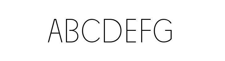 Josefa Rounded Reduced Thin  Free Fonts Download