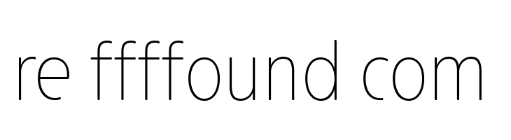 Josefa Rounded Reduced Thin  Free Fonts Download