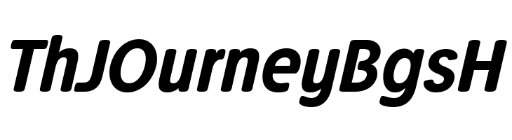 Josefa Rounded Reduced Medium Italic  Free Fonts Download