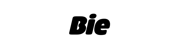 Josefa Rounded Reduced Black Italic  Free Fonts Download