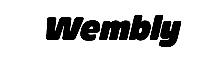 Josefa Rounded Reduced Black Italic  Free Fonts Download