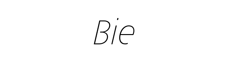 Josefa Rounded Reduced Thin Italic  Free Fonts Download