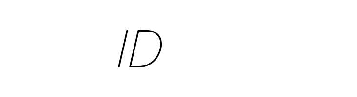 Josefa Rounded Reduced Thin Italic  Free Fonts Download