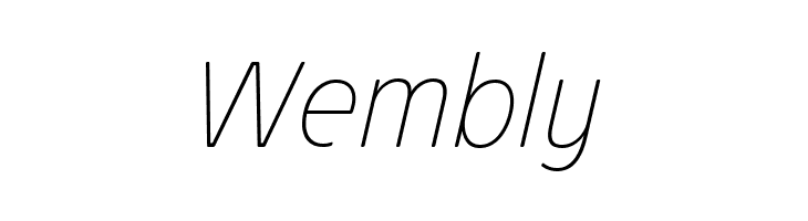 Josefa Rounded Reduced Thin Italic  Free Fonts Download