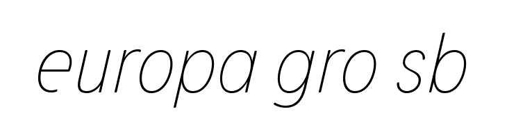 Josefa Rounded Reduced Thin Italic  Free Fonts Download