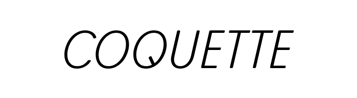 Josefa Rounded Reduced ExtraLight Italic  Free Fonts Download