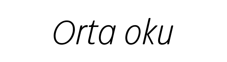 Josefa Rounded Reduced ExtraLight Italic  Free Fonts Download