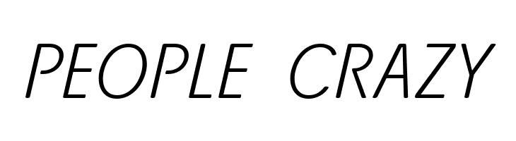 Josefa Rounded Reduced ExtraLight Italic  Free Fonts Download