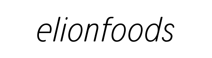 Josefa Rounded Reduced ExtraLight Italic  Free Fonts Download