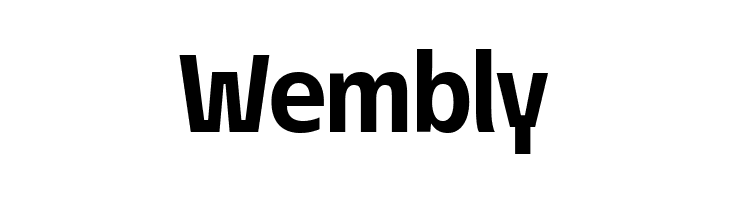 &Eacute;conoSans Reduced 75 Bold  Free Fonts Download