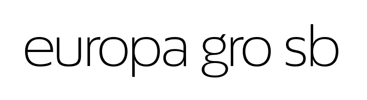 EconoSansRed-43LightExpanded  Free Fonts Download