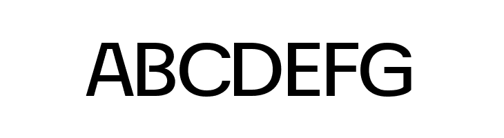 &Eacute;conoSans Reduced 63 Med Exp  Free Fonts Download