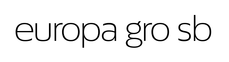 ÉconoSans Reduced 43 Light Expanded  Free Fonts Download
