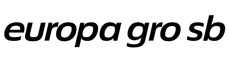 ÉconoSans Reduced 74 Bold Exp Ita  Free Fonts Download