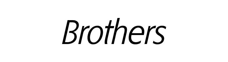 ÉconoSans Reduced 56 Italic  Free Fonts Download