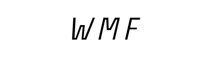 ÉconoSans Reduced 56 Italic  Free Fonts Download