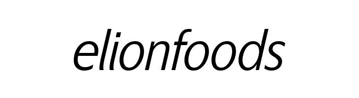 ÉconoSans Reduced 56 Italic  Free Fonts Download