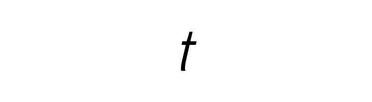 ÉconoSans Reduced 56 Italic  Free Fonts Download