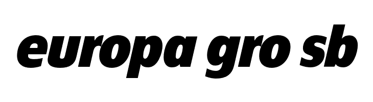 EconoSansRed-96BlackItalic  Free Fonts Download