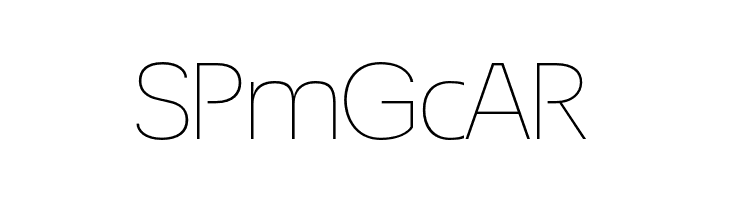 EconoSansRed-33ThinExpanded  Free Fonts Download