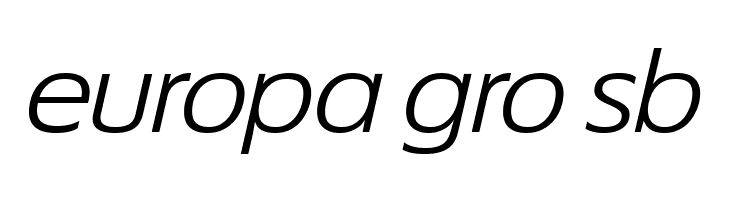 ÉconoSans Reduced 54 Book Exp Ita  Free Fonts Download