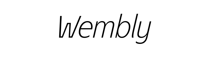 EconoSansRed-46LightItalic  Free Fonts Download