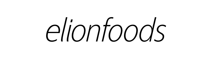 EconoSansRed-46LightItalic  Free Fonts Download