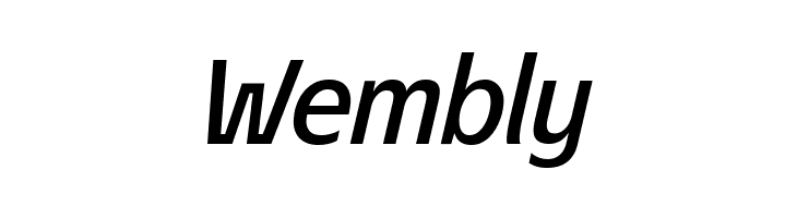 &Eacute;conoSans Reduced 66 Medium Italic  Free Fonts Download