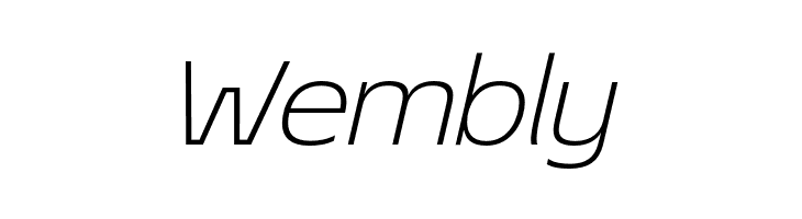 EconoSansRed-44LightExpIta  Free Fonts Download