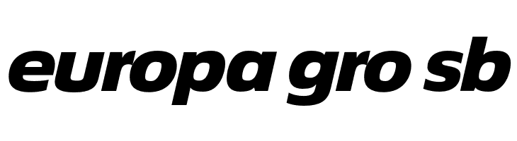EconoSansRed-94BlackExpIta  Free Fonts Download