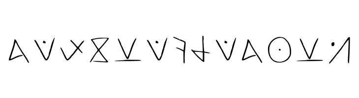 Hjorian Runes Regular  Free Fonts Download