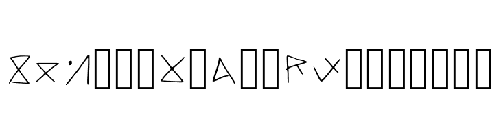 Hjorian Runes Regular  Free Fonts Download