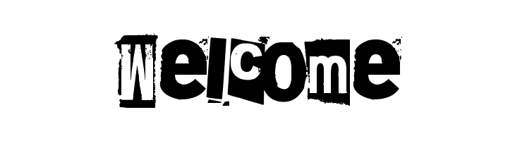 Welcome 215000E Font